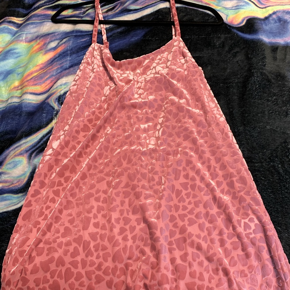 Betsy Johnson Pink Heart Dress